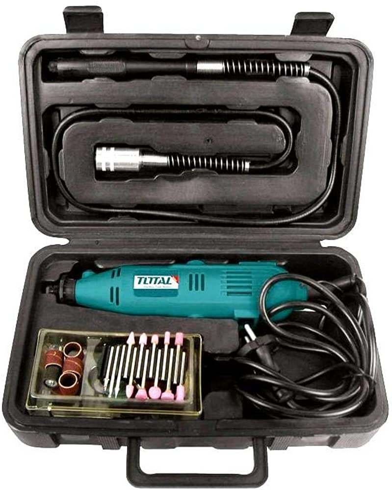 Outil Rotatif Electrique, 135W Mini Meuleuse Set, 10000-32000 rpm, avec
